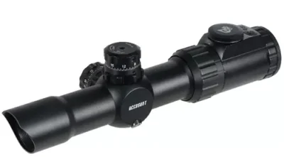 Pricel LEAPERS Accushot Tactical 1-4.5X28, 30mm, Circle Dot,, podsv.IE36