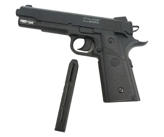 Pnevmaticheskij pistolet Stalker SC1911P k.6mm, plastik, chernyj5