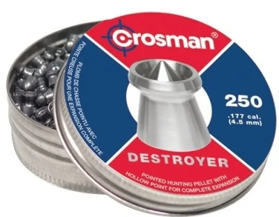 Puli pnevmaticheskie Crosman Destroyer k.4,5mm 0,48g (250 sht.)