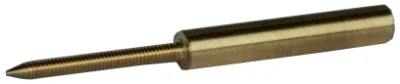 Адаптер-иголка A2S-AL-4 латунь, резьба мама, дюймовая 5/40 к шомполам StilCrin, MegaLine, Nimar
